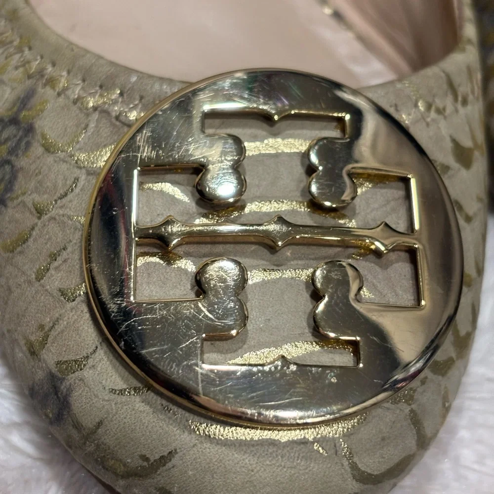 Tory Burch chic metallic